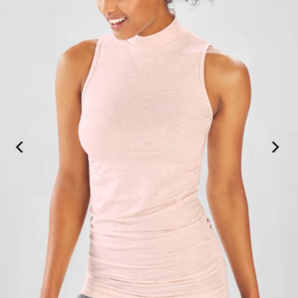 EUC Kathie Seamless Mock Neck Tank